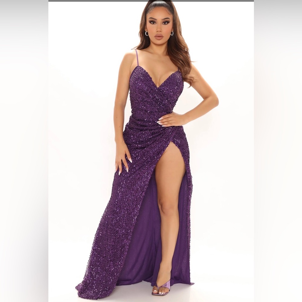 Sequin maxi dress